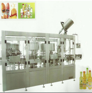 全自动果肉饮料灌装机