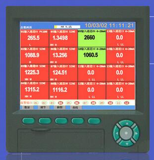 智能无纸记录仪 XSR90彩色大屏无纸记录仪
