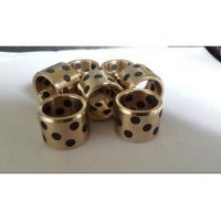 JDB/固体镶嵌石墨/自润滑轴套/石墨铜套/衬套/无油轴承/