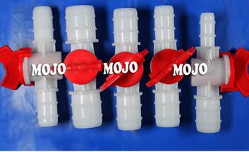 水阀开关 塑料PP角阀水龙头 水管球阀 直通宝塔软管插头 食品级