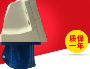 德力西250V工业用插头DEP2-113 3芯16A工业明装插座连接器