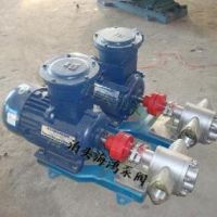 供应海鸿牌整体304材质耐腐蚀KCB不锈钢齿轮油泵