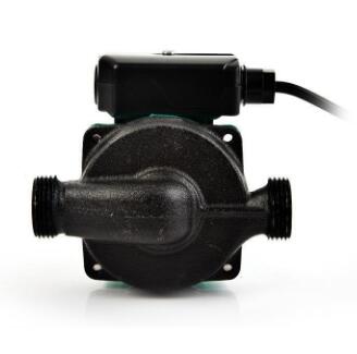 恒腾100W 法兰款热水屏蔽静音循环泵 空气能太阳能增压泵