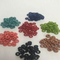 彩色硅胶O型圈6*2*2 珠宝手链固定红色硅胶密封圈 透明硅胶防水圈