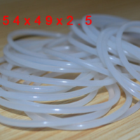 现货热销硅胶O型密封防水垫圈 规格52*47*2.5mm 轴用密封垫圈