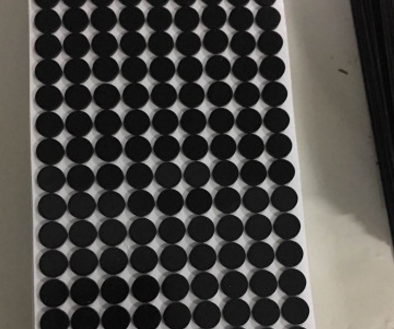 供应橡胶脚垫 3M背胶橡胶胶垫 橡胶密封圈 防震螺丝橡胶垫片