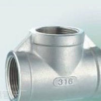 不锈钢三通，螺纹管件。厂家直销