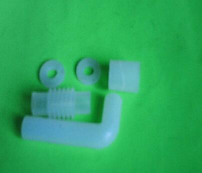 专业定做 白色食品级高品质硅胶管 硅胶弯管接头 足浴器硅胶管