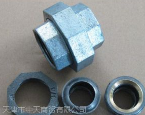 供应TFF美标出口玛钢管件---由壬