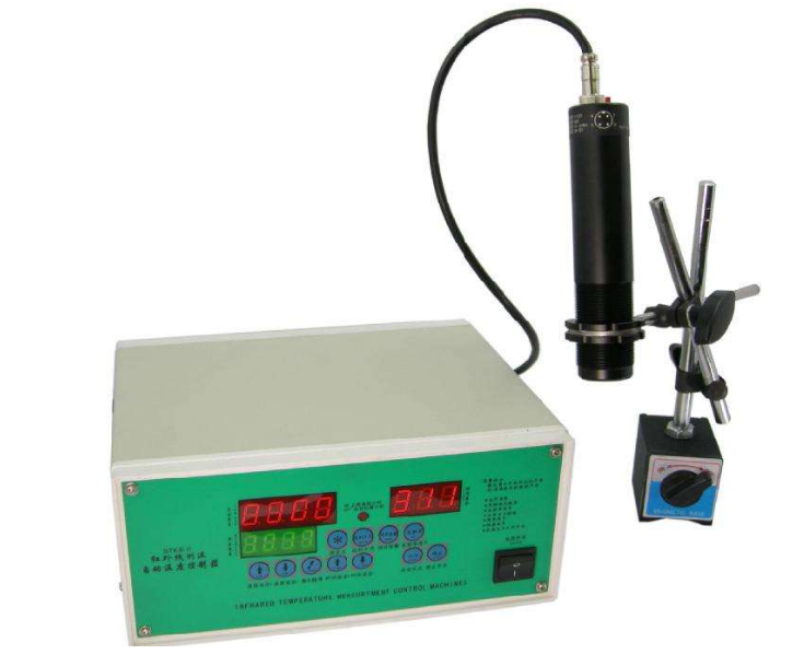固定式红外线测温仪红外线温度传感器二通道控制仪二路温控表防水