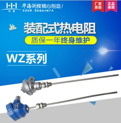装配式热电阻WZP-PT100 温度传感器工业锅炉供暖耐高温耐腐蚀