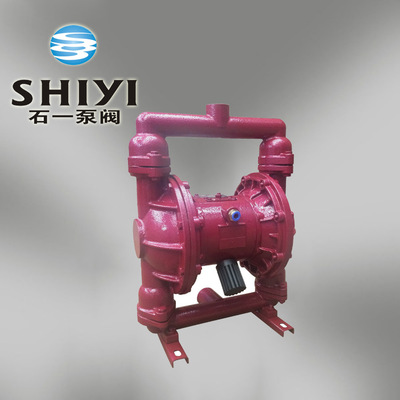 QBY气动隔膜泵 衬氟隔膜泵 四氟F46气动铸铁隔膜泵 食品级隔膜泵