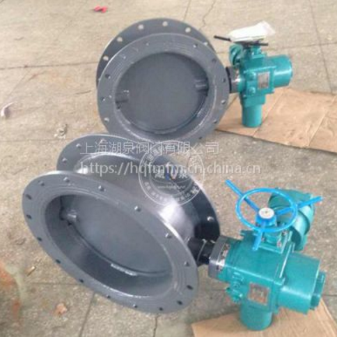 厂家直供上海湖泉气动通风蝶阀D941W-0.1C