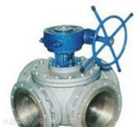 不锈钢Q346F蜗轮四通球阀