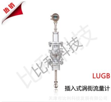 BL-LUGB插入式涡街流量计气体空气流量传感器液体蒸汽压缩空气