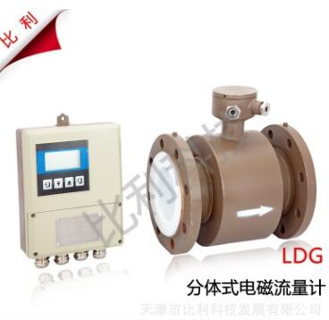 BL-LDG分体式电磁流量计防腐流量计废水自来水泥浆污水海水流量计