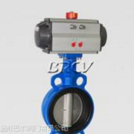 巴尔D671X气动对夹式软密封蝶阀