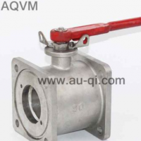 不锈钢方形法兰球阀