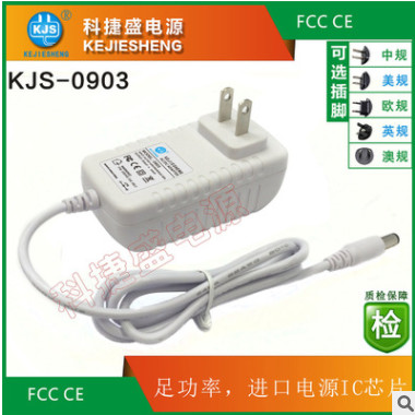 供应插墙式15V2A白色电源适配器 LED灯条灯带电源 仪器仪表电源