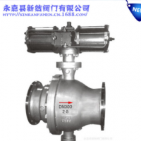 整体保温法兰固定球球阀 美标涡轮法兰不锈钢球阀 固定球球阀