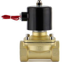 常闭电磁阀 2W-500-50 2寸纯铜水阀 气阀 AC220V 精荣厂家直销