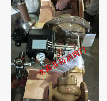 气动调节阀ZJHP-16 高温蒸汽气动薄膜单座调节阀，铸钢材质