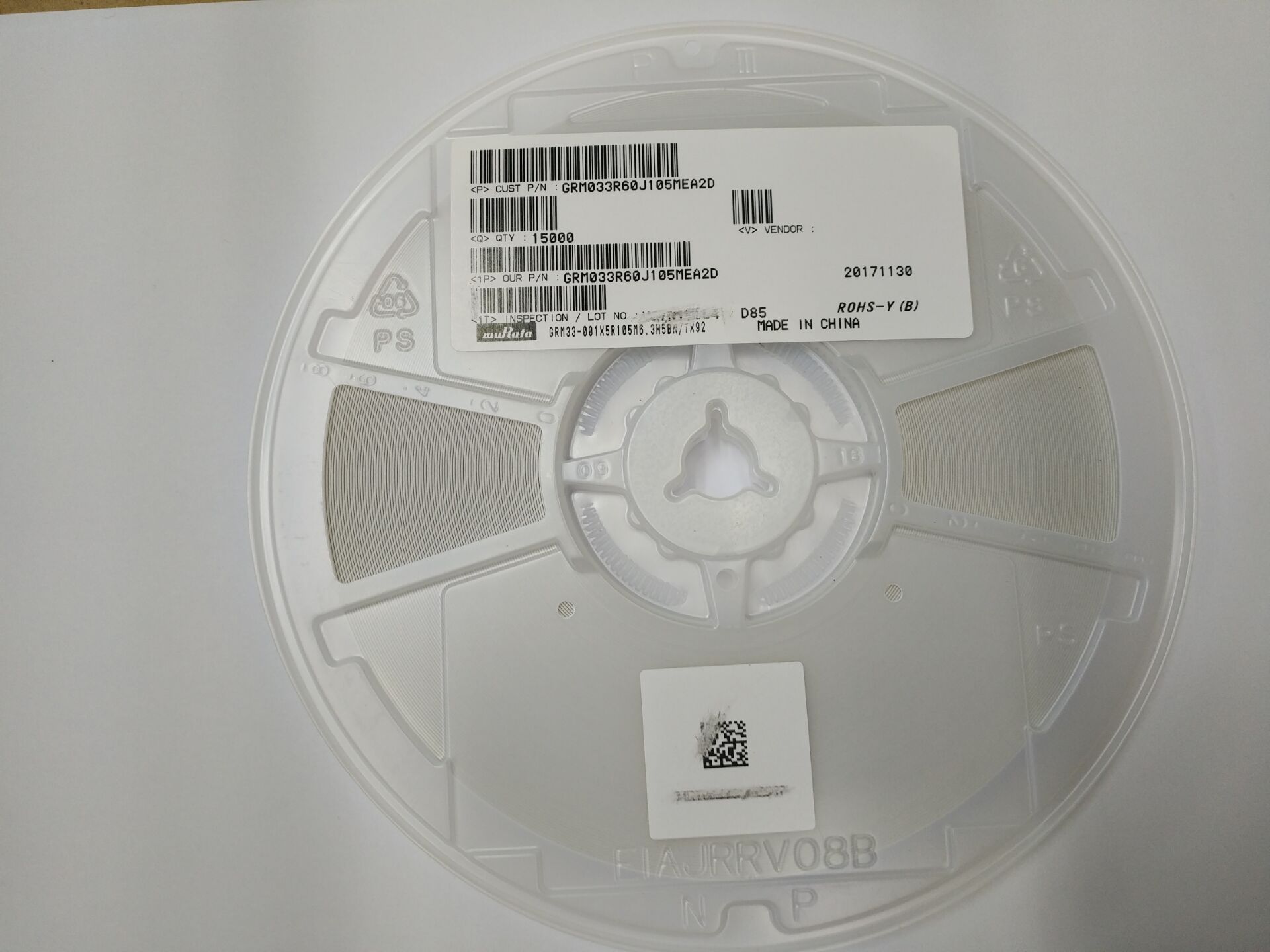 进口贴片电容0201/105M/深圳航通电子