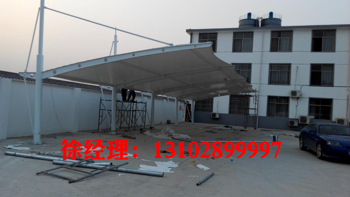 邯郸污水处理厂加盖膜结构-云创建筑装饰