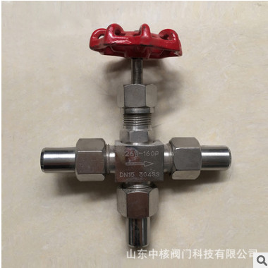 厂家直销不锈钢卡套式针型阀 截止阀 高温高压针阀 螺纹式针阀