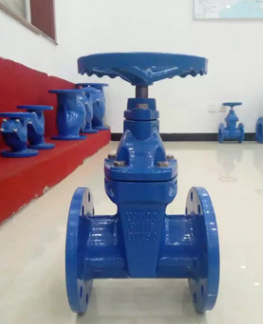 弹性座封闸阀 软密封暗杆闸阀 球墨铸铁法兰闸阀Z45X 地下闸阀