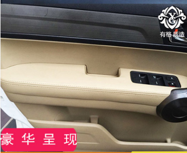 本田老款 CRV车门板包皮 车门扶手皮套座椅扶手真皮内饰改装修复