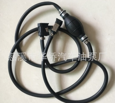百胜 雅马哈舷外机油箱单向阀手动泵燃油管 8 MM 黑色橡胶管