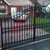 别墅区铁艺大门价格/青岛市德宏工贸