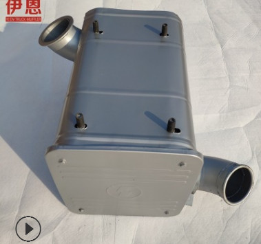 陕汽德龙F3000消声器DZ97255540008消音器德龙M3000加厚消音器