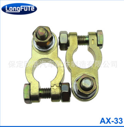 河北厂家提供汽车蓄电池电瓶桩头卡子优质镀铜电瓶夹