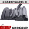 EPDM三元乙丙发泡密封条 机械设备密封用海绵防震橡胶条 加工定制