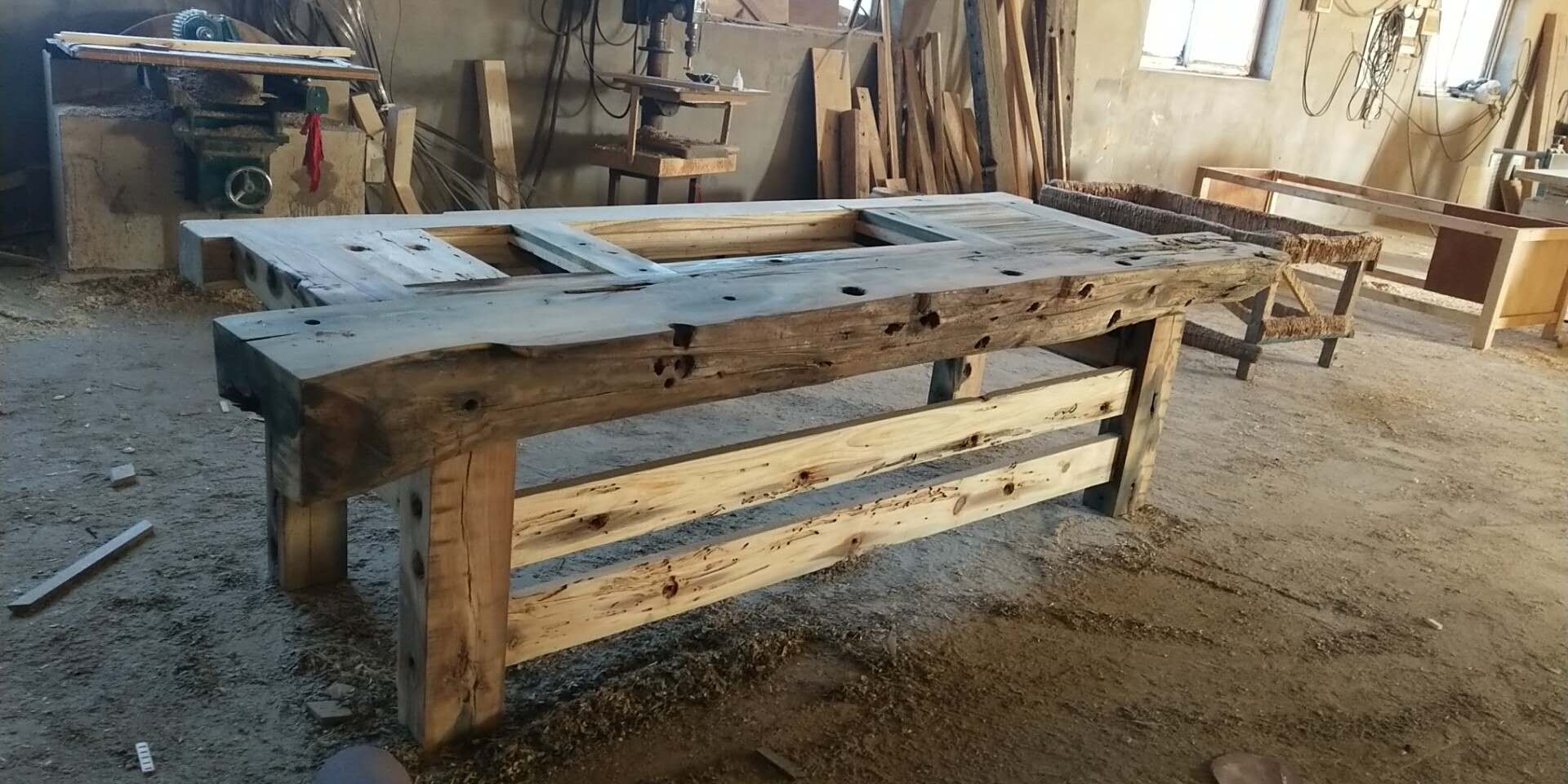 阜新老船木茶台价格/阜新老船木厂家/万福/一站式服务