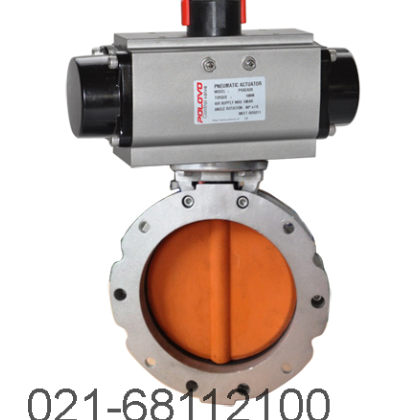 气动粉体蝶阀，粉料蝴蝶阀