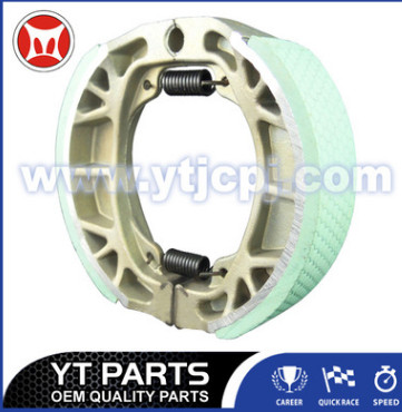 供应摩托车刹车蹄 C70刹车蹄块，绿色软皮摩托车制动系统