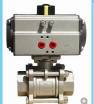 气动三片式球阀18