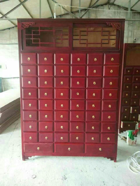 河北实木中药柜/河北广金货架制造