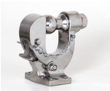 304不锈钢越野改装通用拖车钩流氓钩哈弗H9兰德酷路泽LC100牵引钩