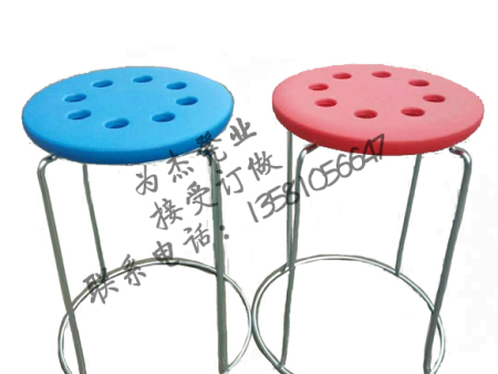 可叠放铁凳子批发/临沂为杰凳业有限公司