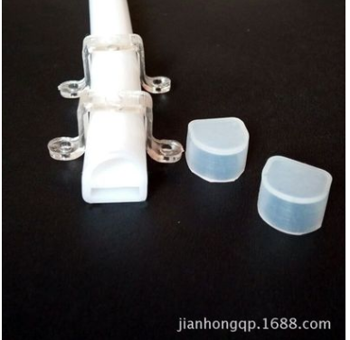 厂家直销led软灯条防水硅胶套管 硅胶套管 乳白色 LED灯饰配件