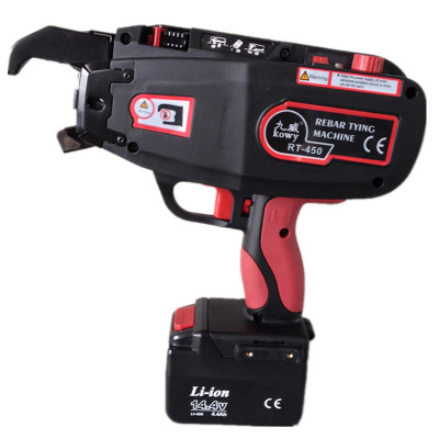 全自动钢筋扎丝机锂电充电式RT450适用4--45MM建筑钢筋 绑扎机器