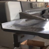 二手920/1300程控液压双导轨电脑/单轨数显切纸机