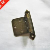 厂家直销铜制子母合页 钢木门五金铰链合页 免挖孔合页