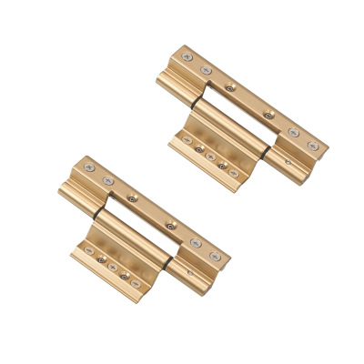 厂家直销断桥铝合金门窗五件金欧标合页57H加长平开合页批发供应