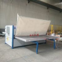 明兴金属货架木纹转印机 参加江苏常熟货架展会