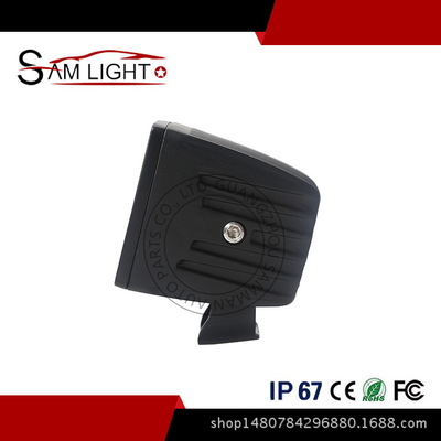 厂家 led12W 16W方 越野车射灯 LED工作灯检修灯 汽车改装灯 雾灯
